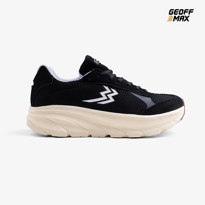 Gambar Geoff Max - Finestone Black White | Sepatu Pria Wanita Unisex Shoes Sneakers Casual Outdoor - 38 dari Athletica Kota Bandung Tokopedia