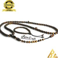 Gambar PROMO Gelang Tasbih Kayu Yuser Akar Bahar Tali Arus Hitam Emas 33 99 dari Gelang Tasbih Kayu Batu Kota Magelang 1 Tokopedia
