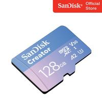 Gambar Sandisk Creator MicroSD Micro SD Card A2 128 256 GB , UHS-I U3 V30 4K with Adapter Penyimpanan Device - 128 GB dari Click & Go Tokopedia Kota Bandung 5 Tokopedia