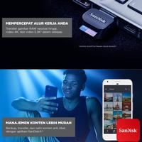 Gambar Sandisk Creator MicroSD Micro SD Card A2 128 256 GB , UHS-I U3 V30 4K with Adapter Penyimpanan Device - 128 GB dari Click & Go Tokopedia Kota Bandung 2 Tokopedia