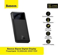 Gambar Baseus Bipow 10000mAh 20W PD Digital Display 3 Port USB-A USB-C Powerbank - White dari bestdeal_NEW Kota Administrasi Jakarta Pusat 2 Tokopedia