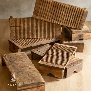 Rustic Wooden Washboard / Papan Cuci Baju Kayu Reclaimed