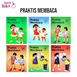 Seri Praktis Membaca Full Colour - Praktis Membaca 1A-3B