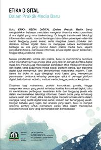 Gambar ETIKA MEDIA DIGITAL (Dalam Praktik Media Baru) dari Griya Pintar Rizky Kota Cilegon 2 Tokopedia
