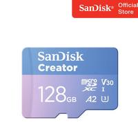 Gambar Sandisk Creator MicroSD Micro SD Card A2 128 256 GB , UHS-I U3 V30 4K with Adapter Penyimpanan Device - 128 GB dari Click & Go Tokopedia Kota Bandung 4 Tokopedia
