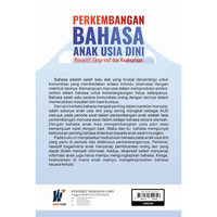 Gambar PERKEMBANGAN BAHASA ANAK USIA DINI Reseptif, Ekspresif dan Keaksaraan Penulis: Riana Rahayu dari tokowawasanilmubms Kota Yogyakarta 2 Tokopedia