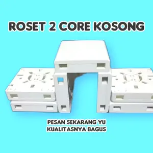 Roset 2 core KOSONGAN