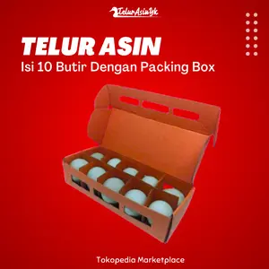 Telur Asin dengan Box isi 10