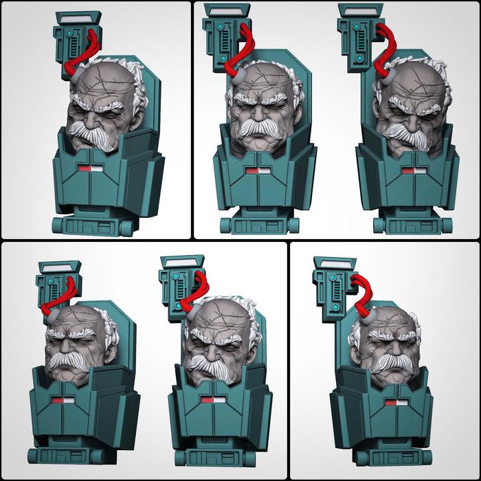 Tos Kitbash Jual set conquest base with heads The Invincible untuk Kitbash Action ...
