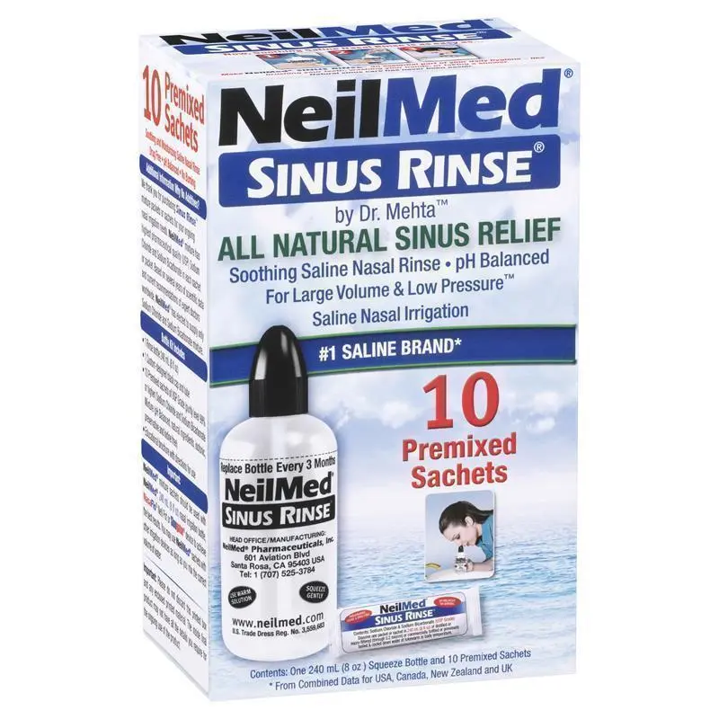 NeilMed Sinus Rinse Starter Kit (10 Sachets)