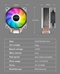 Gambar PCCOOLER X7 TOWER COOLER DENGAN 6 HEATPIPES DAN RGB FAN untuk Intel LGA2066/1200/ 1150/1151/1155/1156/1366 AMD AM2/AM2+/AM3/AM4/ dari iTmallOnline Kota Semarang 5 Tokopedia
