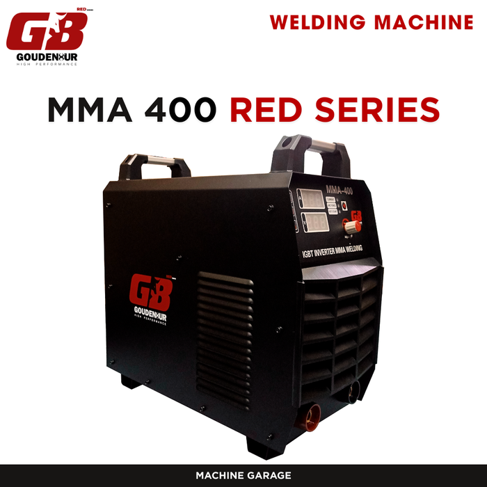 Gambar Mesin Las MMA 400 GB Red Series dari MACHINE GARAGE Kota Medan Tokopedia