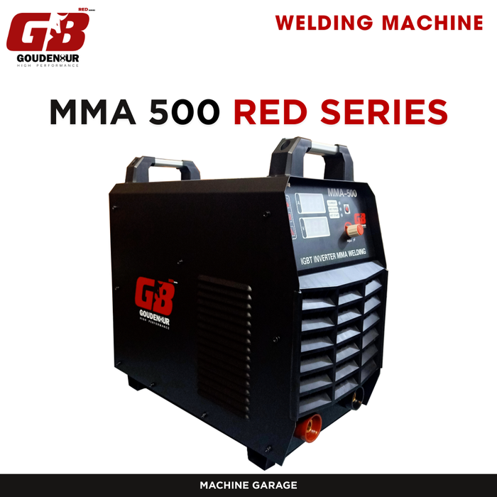 Gambar Mesin Las MMA 500 GB Red Series dari MACHINE GARAGE Kota Medan Tokopedia