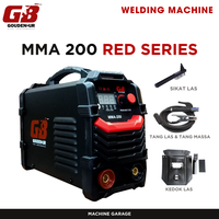 Gambar Mesin Las MMA 200 GB red series dari MACHINE GARAGE Kota Medan 4 Tokopedia