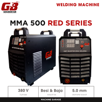 Gambar Mesin Las MMA 500 GB Red Series dari MACHINE GARAGE Kota Medan 3 Tokopedia