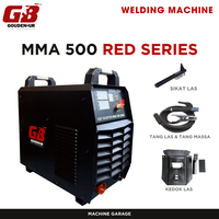Gambar Mesin Las MMA 500 GB Red Series dari MACHINE GARAGE Kota Medan 4 Tokopedia