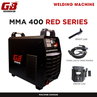 Gambar Mesin Las MMA 400 GB Red Series dari MACHINE GARAGE Kota Medan 4 Tokopedia