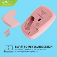 Gambar ROBOT M220 Mouse Wireless 2.4GHz Optical 1600DPI dengan Receiver USB - Hitam dari Starcomp Semarang Kota Semarang 4 Tokopedia