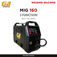 Gambar Mesin Las MIG 160 GB 3 in 1 tanpa co2 atau dengan gas dari MACHINE GARAGE Kota Medan 1 Tokopedia