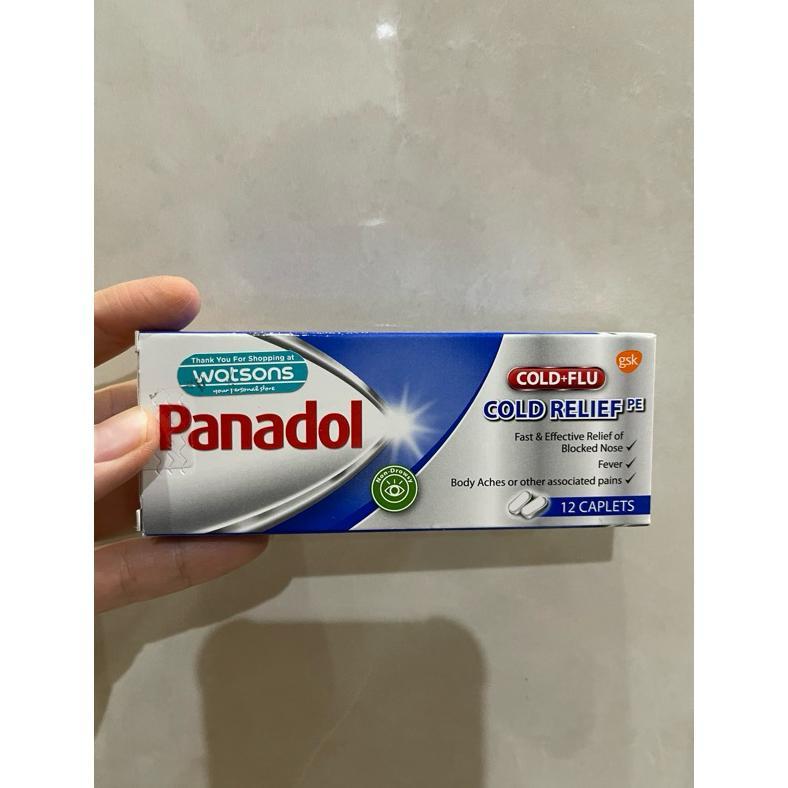 READY STOCK PANADOL Cold Relief Singapore Version / Obat Flu / Demam / Pilek ORIGINAL