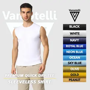 Singlet Polos dryfit Drifit Tanktop Singlet Gym Olahraga - Vamotelli