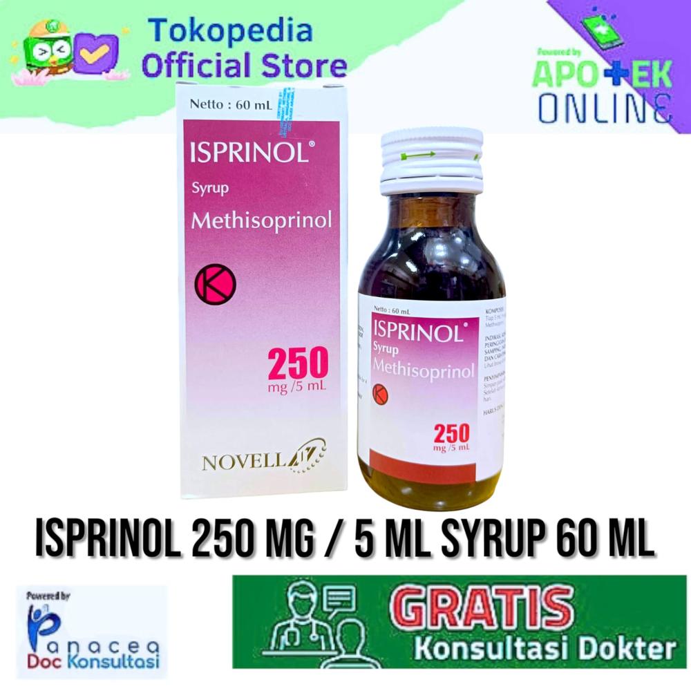 ISPRINOL SYRUP ISI 60 ML BOTOL