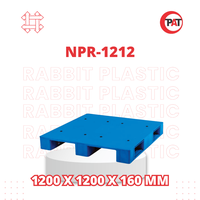 Gambar Rabbit Pallet Plastic NPR-1212 dari Putra Alam Teknologi Kab. Bekasi 1 Tokopedia