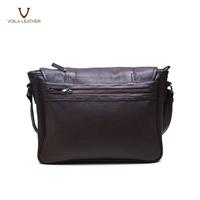 Gambar Messenger Bag Kulit Asli Voila Robin Brown dari Voila Leather Kota Administrasi Jakarta Pusat 4 Tokopedia