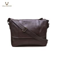 Gambar Messenger Bag Kulit Asli Voila Robin Brown dari Voila Leather Kota Administrasi Jakarta Pusat 1 Tokopedia