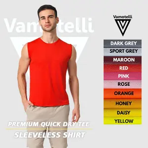 Singlet Polos dryfit Drifit Tanktop Singlet Gym Olahraga Sport Jersey #3 - By Vamotelli