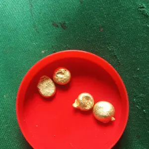 logam hasil gilingan tromol