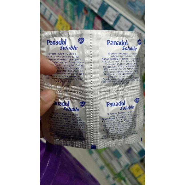 READY STOCK Panadol Malaysia 4 Tabs ORIGINAL
