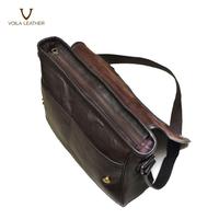 Gambar Messenger Bag Kulit Asli Voila Robin Brown dari Voila Leather Kota Administrasi Jakarta Pusat 3 Tokopedia