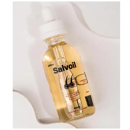 SALVOIL Rosemary oil Penyubur Rambut Kebotakan M Rntok Kering Kusam 0