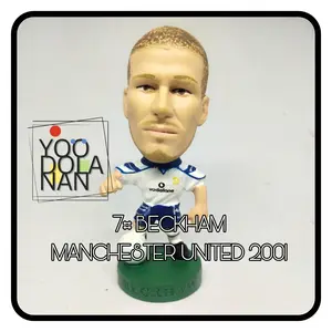 7# BECKHAM - MANCHESTER UNITED 2001 CORINTHIAN PROSTARS FIGURE PEMAIN BOLA