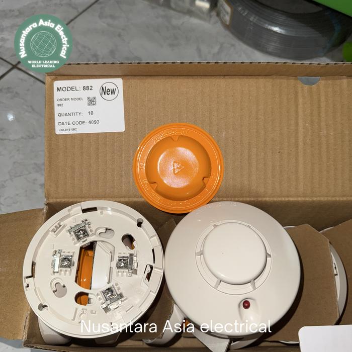 Jual SMOKE DETECTOR 882 SYSTEM SENSOR Komplit Base B801RA - Komplit ...
