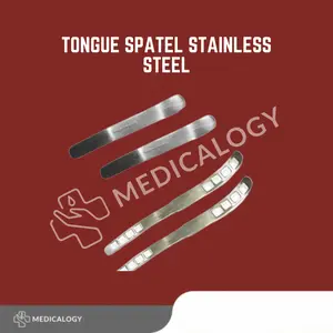 Tongue Spatel Stainless Steel