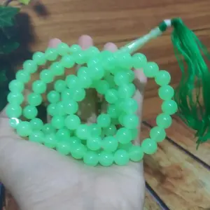 Tasbih Fosfor Tasbih Menyala Ukuran 8mm 99 Butir