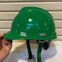 Gambar Helm Proyek Kerja Safety MSA Lokal V-Gard Fastrack + Tali Dagu - Hijau dari Multindo Safety Kota Administrasi Jakarta Barat 4 Tokopedia
