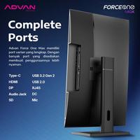 Gambar PC ADVAN AIO FORCE ONE MAX (BLACK) : INTEL CI5-1240P/ 16GB/ 512GB SSD/ 27" FHD DISPLAY ROTATE 90/ WIN 11 HOME/ 1YEAR WARRANTY dari mdpsuperstore Kota Palembang 5 Tokopedia