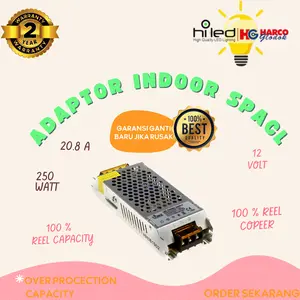 Adaptor/Power Supply hiled 12V - SPACL 20,8A 250 Watt (Indoor)