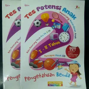 buku anak usia dini - PAUD TK Tes Psikotes Anak