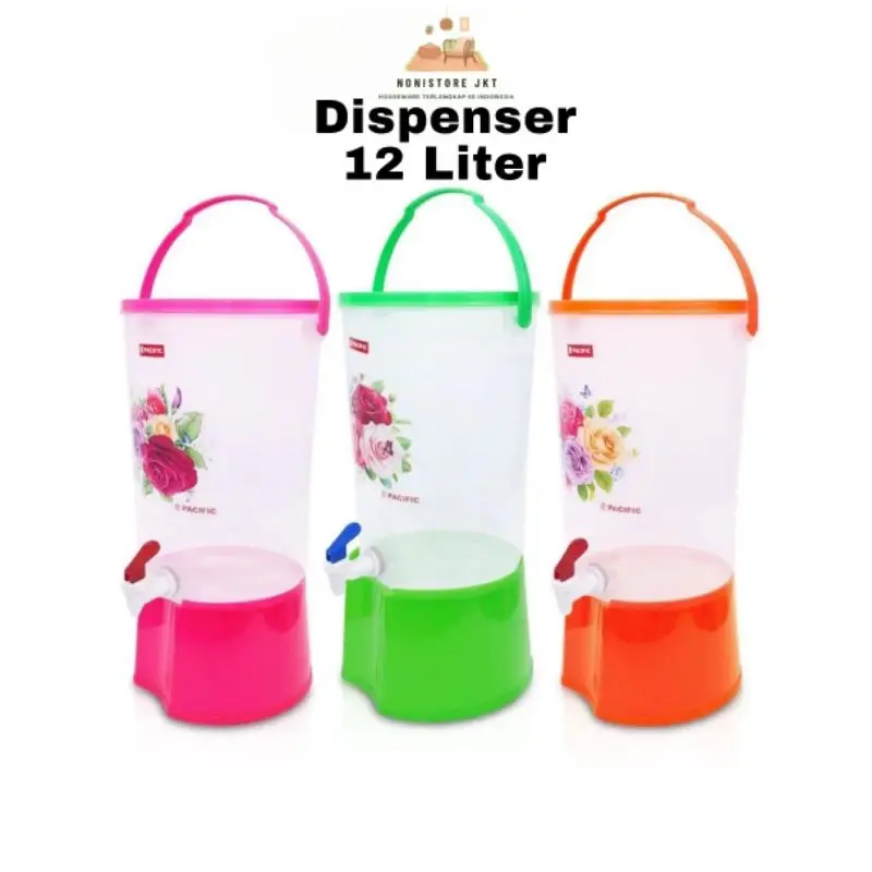 Pacific Dispenser air ALEXA 12 Liter / water dispenser / ice Bukcket +keran / Dispenser Air / Aquarium es buah / Toples es buah