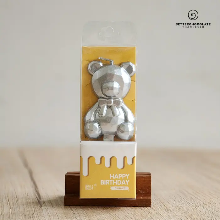 Gambar Fancy Candle (Bear) - Betterchocolatethannever - Gold dari betterchocolatethannever Kota Administrasi Jakarta Selatan 3 Tokopedia