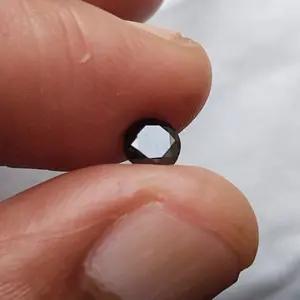 natural black diamond 0,60 karat berlian hitam asli Eropa kualitas bagus