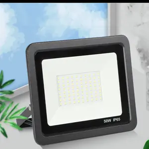 Lampu Sorot Tembak Kap LED TIpis Outdoor 10W 20W 30W 50W 100W 200W PUTIH/WARMWHITE Waterproof