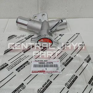 PIPA BY PASS TUTUP RADIATOR FILLER NEW VIOS 2007-2012 YARIS 2006-2013 ALUMUNIUM 16502-21070