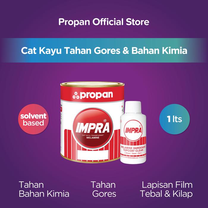 Gambar CAT KAYU PROPAN TOPCOAT IMPRA ML-131 CLEAR GLOSS-5LS dari PROPAN RAYA Kota Administrasi Jakarta Barat Tokopedia