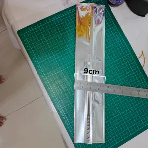 WiskTea | Pembungkus makanan aluminium foil ukuran BESAR (Silver)