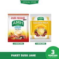 Gambar Paket Susu Jahe ( 2 Renceng AMH Susu Jahe (20 Sachet) 1 Renceng AMH Golden Milk (10 Sachet) ) dari AMH Official Shop Kota Administrasi Jakarta Barat 1 Tokopedia
